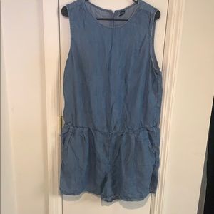 Women’s denim romper